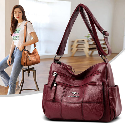 Tahlia - Designer Multi-Layer Crossbody Shoulder Bag
