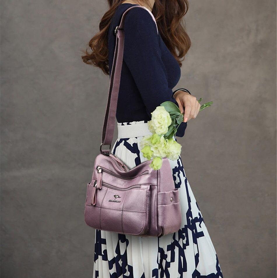 Tahlia - Designer Multi-Layer Crossbody Shoulder Bag