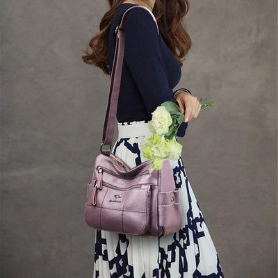 Tahlia - Designer Multi-Layer Crossbody Shoulder Bag