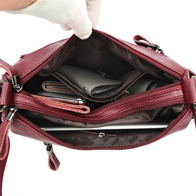 Tahlia - Designer Multi-Layer Crossbody Shoulder Bag