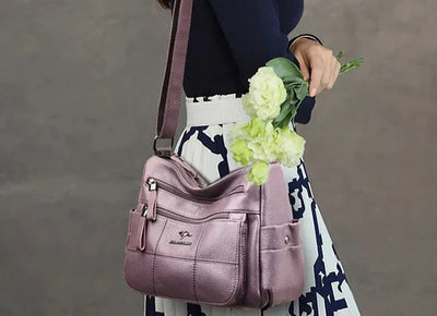Tahlia - Designer Multi-Layer Crossbody Shoulder Bag