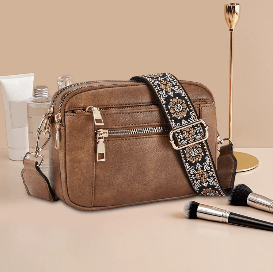 Olivia - Adjustable Colorful Strap Crossbody Bag