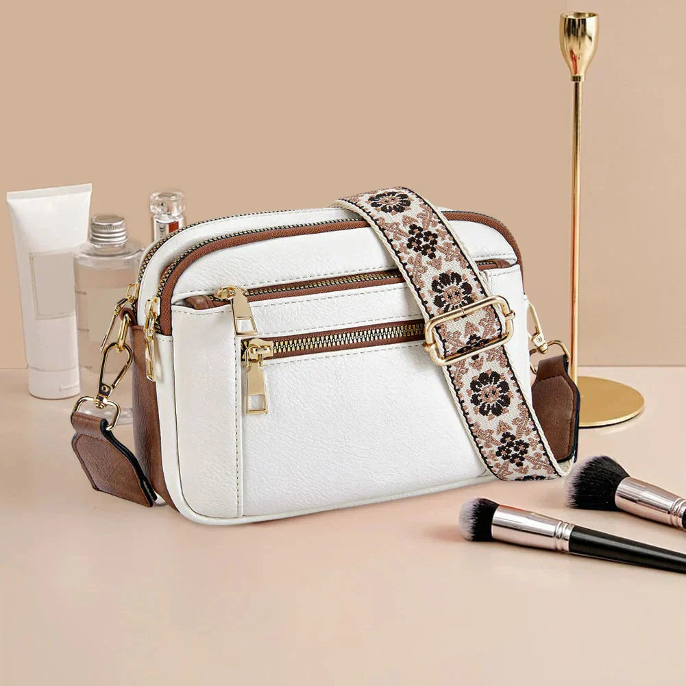 Olivia - Adjustable Colorful Strap Crossbody Bag