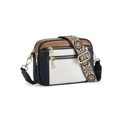 Olivia - Adjustable Colorful Strap Crossbody Bag