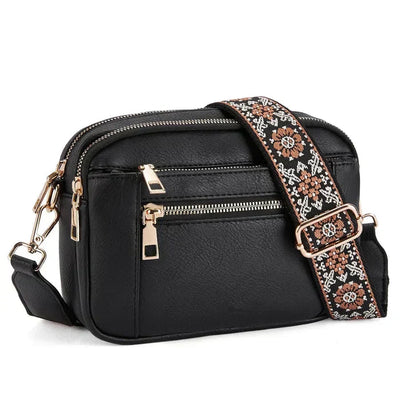 Olivia - Adjustable Colorful Strap Crossbody Bag