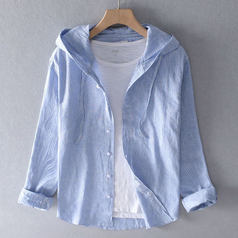 Nova - Linen Hoodie