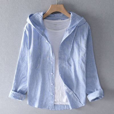 Nova - Linen Hoodie