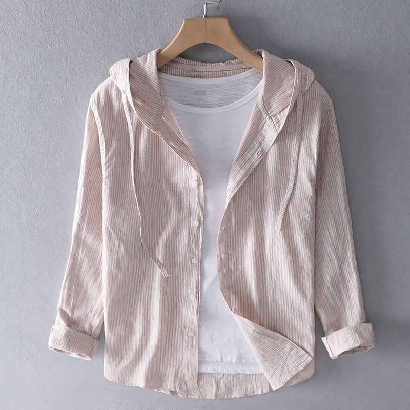 Nova - Linen Hoodie