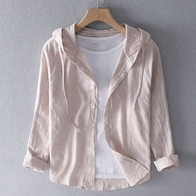 Nova - Linen Hoodie