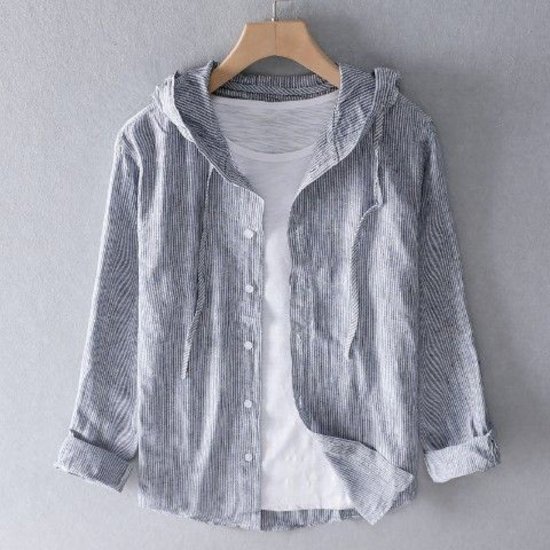 Nova - Linen Hoodie