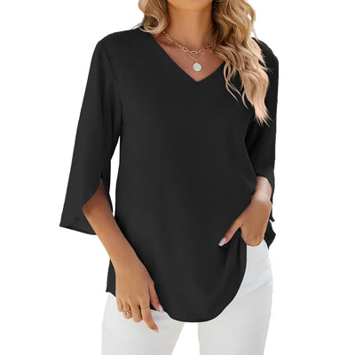 Helen - V-Neck Blouse