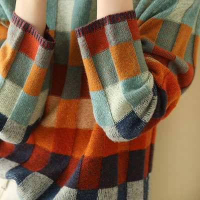 Yvette - LUXURIOUS WARMER PULLOVER WITH ARTISTIC INSPIRATION