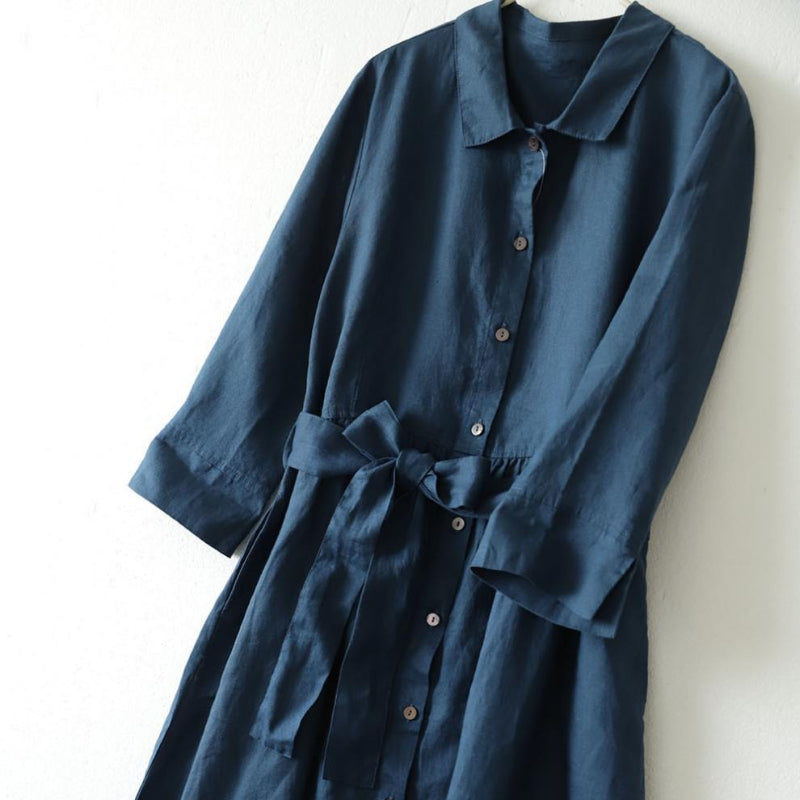 ALIANA™ LINEN DRESS
