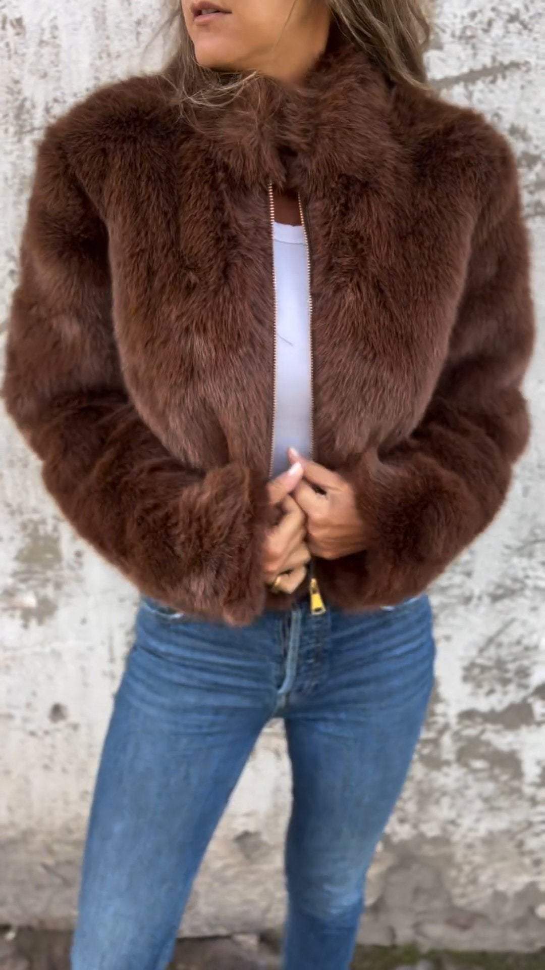 Sara - Luxury fur coat