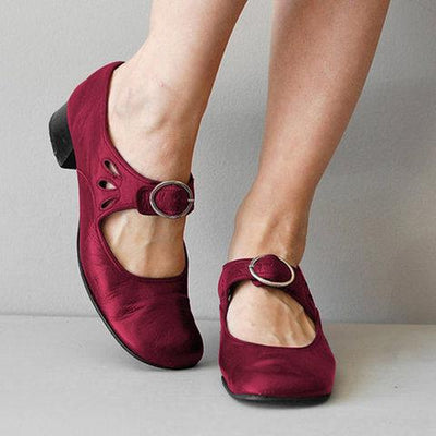 Myla - Unique and Comfortable Leather Pumps