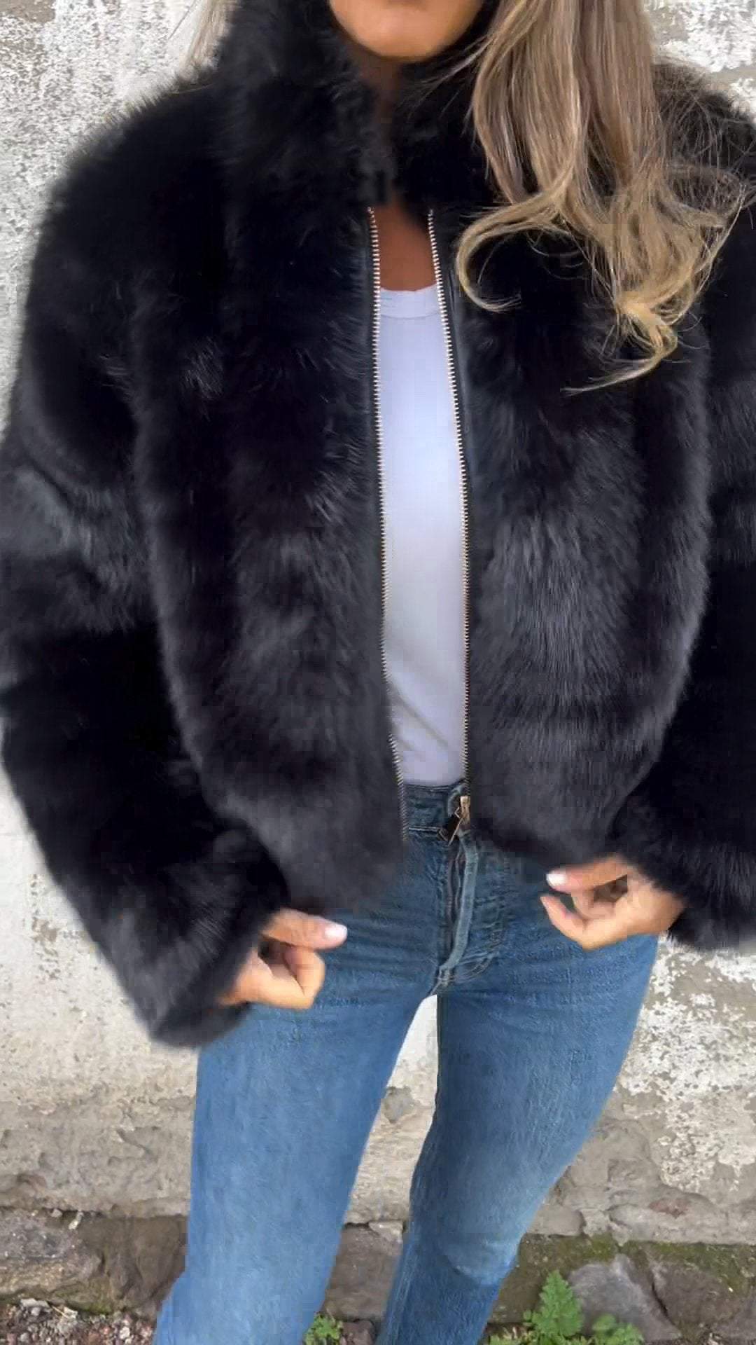 Sara - Luxury fur coat
