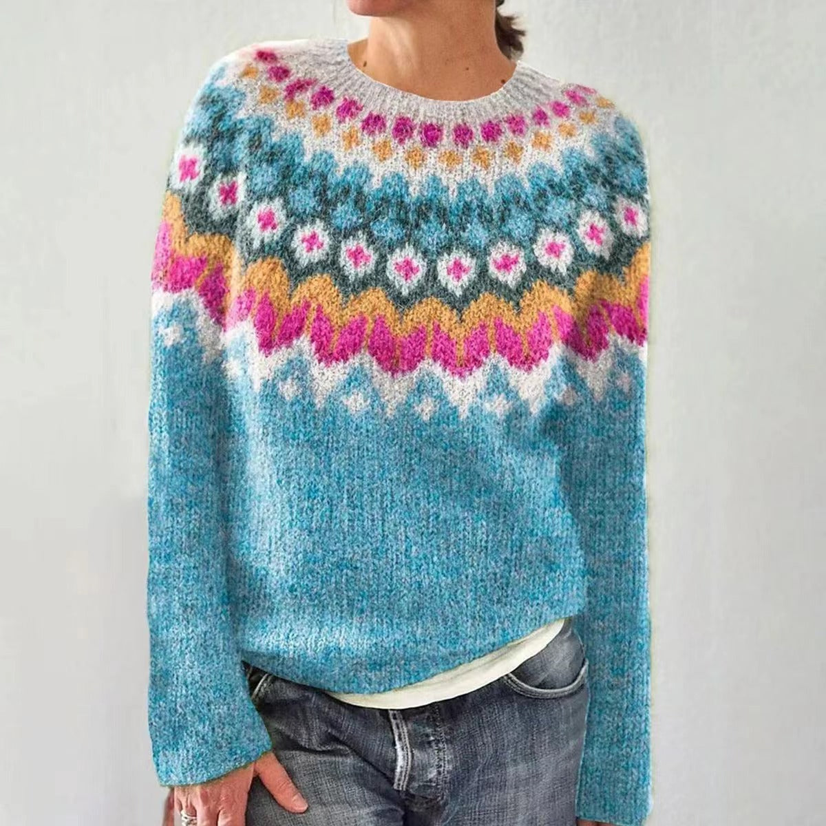 Sylvie - LUXURIOUS SOFT PULLOVER WITH ELEGANT FINISH
