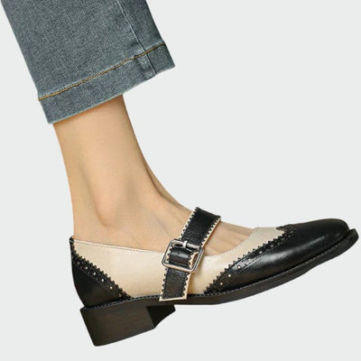 Sophia – Leather Mary Janes