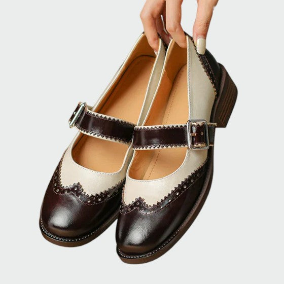 Sophia – Leather Mary Janes