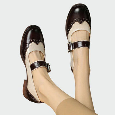 Sophia – Leather Mary Janes
