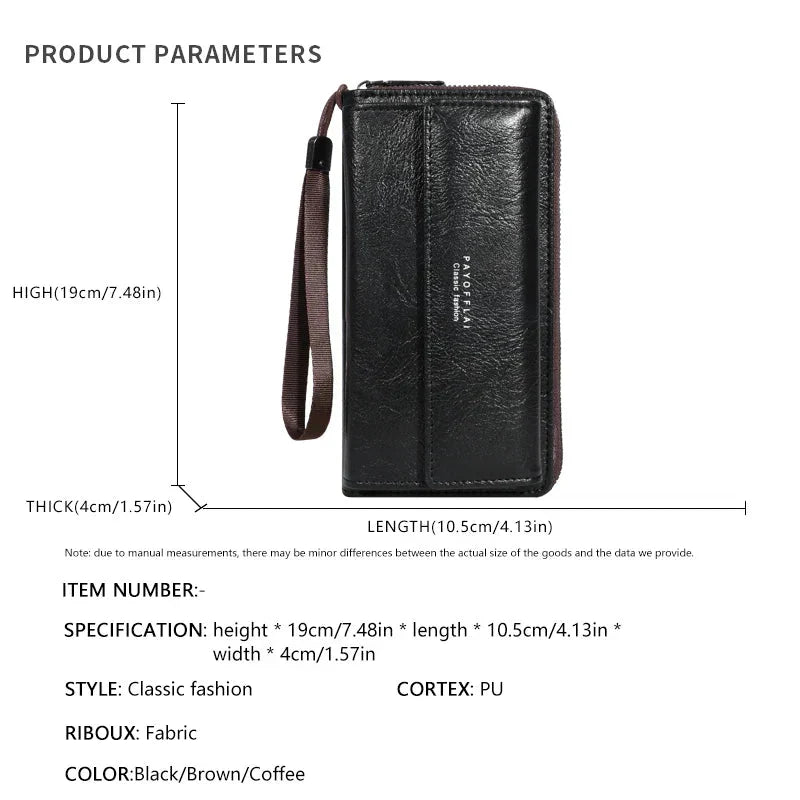 Mackenzie - Multi-Functional Zipper Clutch