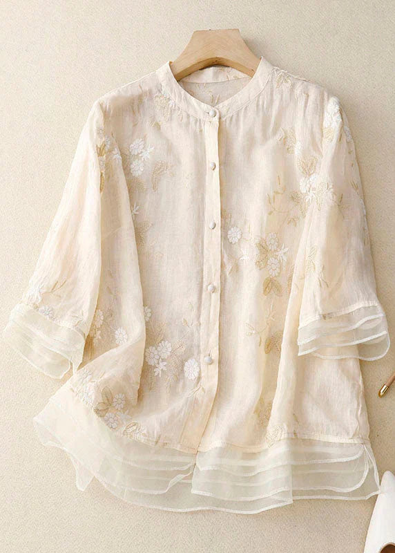 Madison - Elegant Embroidered Blouse