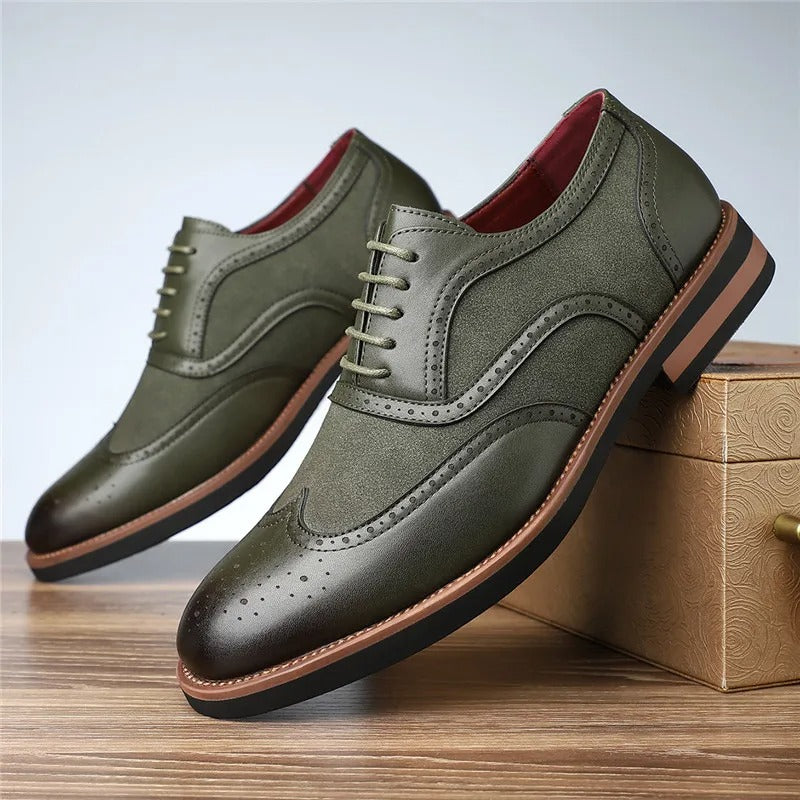 Wexford - Leather & Suede Oxfords