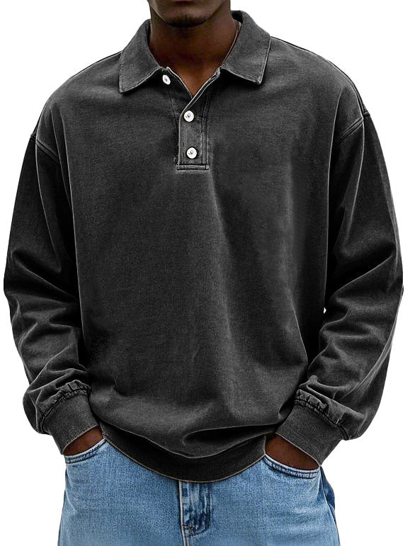 George - Soft Polo Sweater For Men