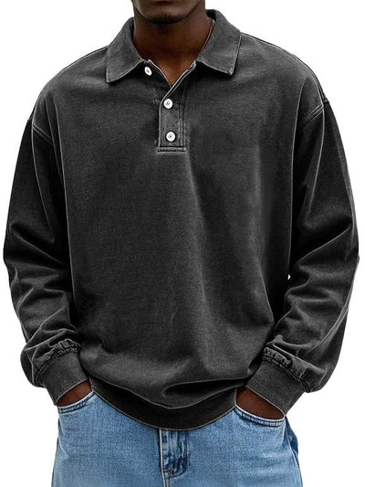 George - Soft Polo Sweater For Men