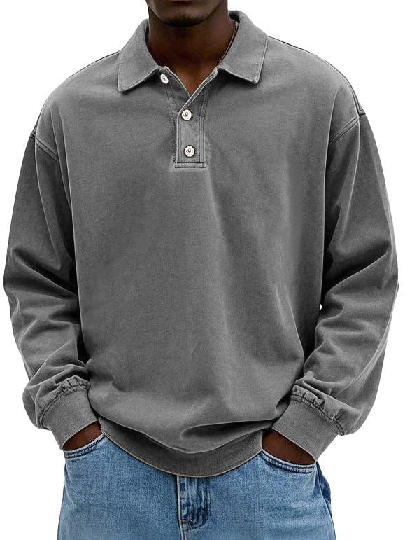 George - Soft Polo Sweater For Men