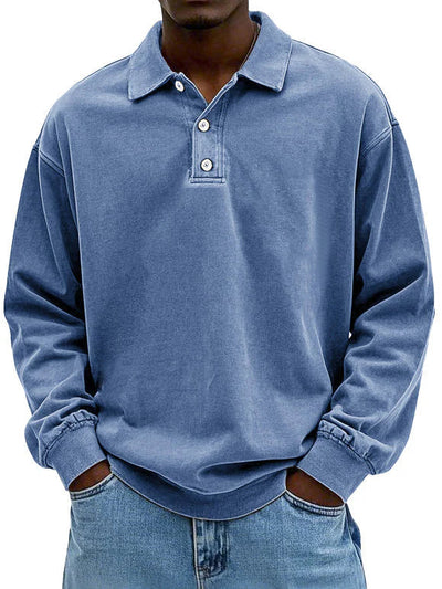 George - Soft Polo Sweater For Men
