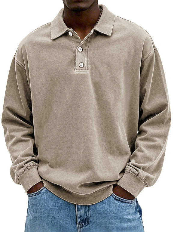 George - Soft Polo Sweater For Men