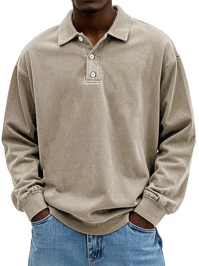 George - Soft Polo Sweater For Men