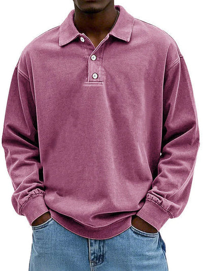 George - Soft Polo Sweater For Men