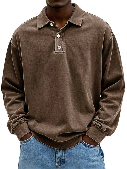 George - Soft Polo Sweater For Men