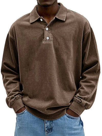 George - Soft Polo Sweater For Men