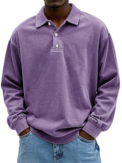 George - Soft Polo Sweater For Men