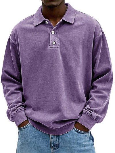 George - Soft Polo Sweater For Men