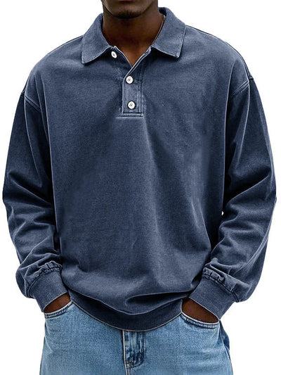 George - Soft Polo Sweater For Men