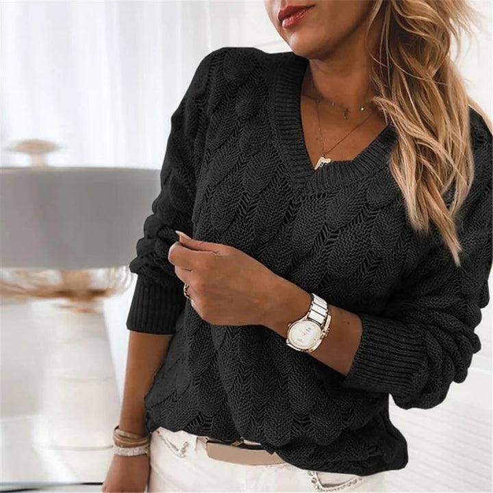 Noemier - V-Neck Sweater