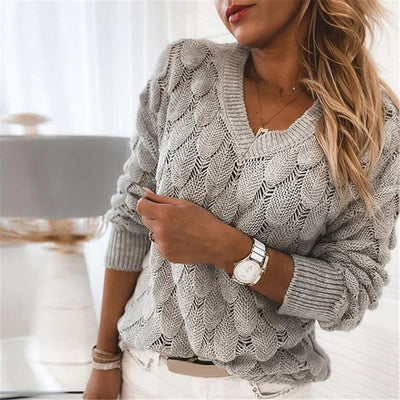 Noemier - V-Neck Sweater
