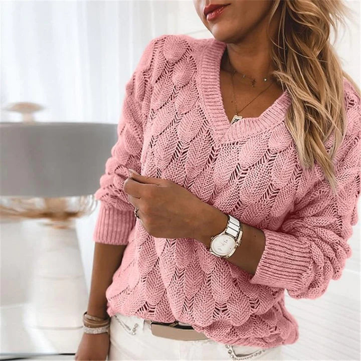 Noemier - V-Neck Sweater