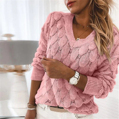 Noemier - V-Neck Sweater