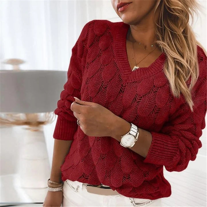 Noemier - V-Neck Sweater
