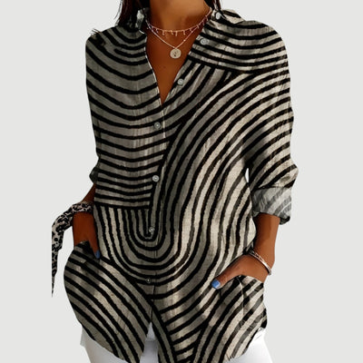 Maple™ - COLORFUL DESIGN BLOUSE WITH A MODERN TOUCH