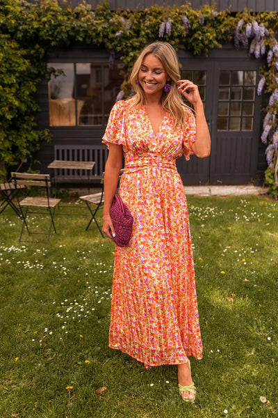 Danica™ - FLORAL DRESS WITH ELEGANT SILHOUETTE