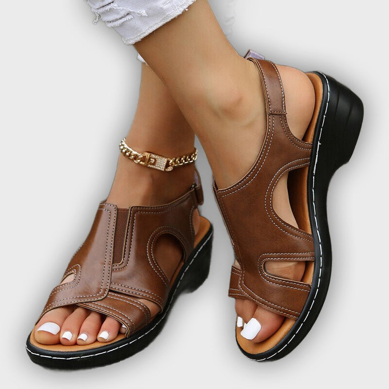 Nora - Fish Mouth Orthopedic Summer Sandals