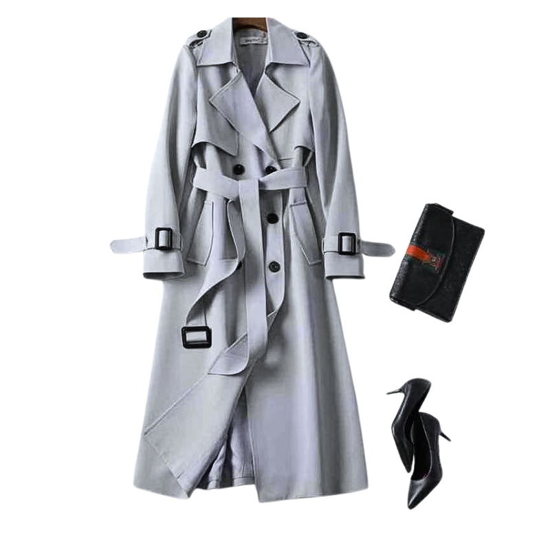 Wiyan - ELEGANT TRENCH COAT WITH STYLISH DESIGN