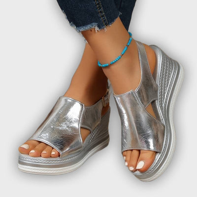 Emberly - Wedge Platform Orthopedic Sandals