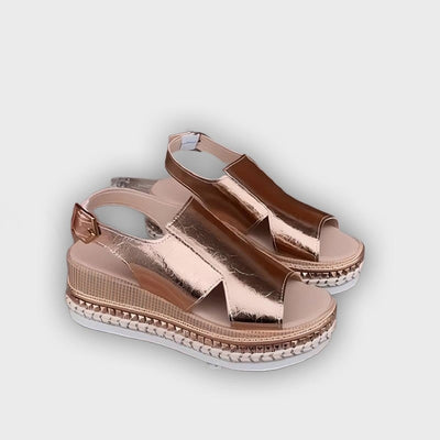 Emberly - Wedge Platform Orthopedic Sandals